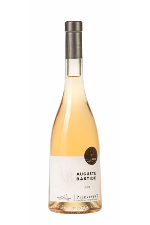 Vin rosé Auguste Bastide petra viridis