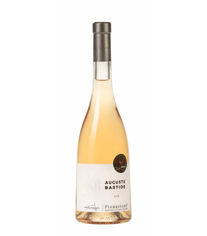Vin rosé Auguste Bastide petra viridis
